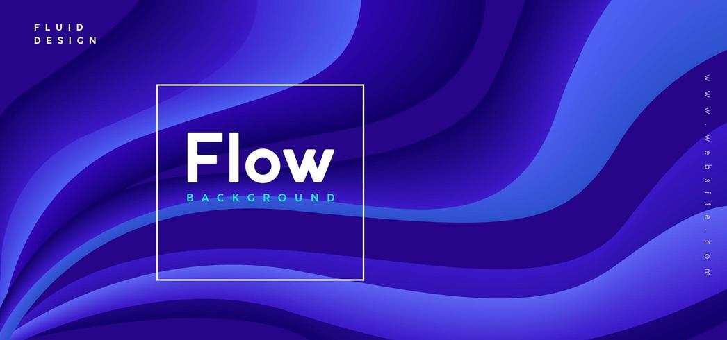 Purple Flow  Abstract Background vector