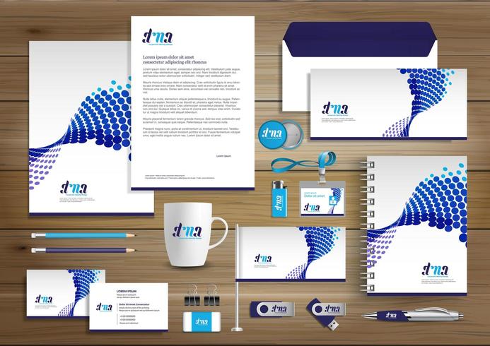 Abstract Corporate Business Identity template design  vector