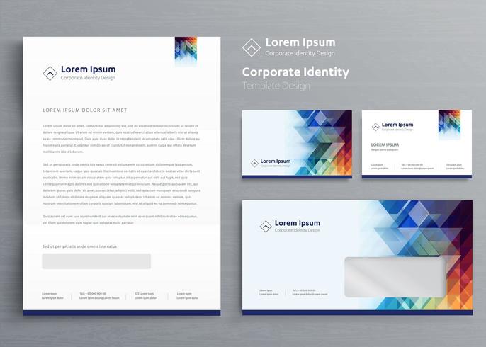 Corporate Business Identity template vector