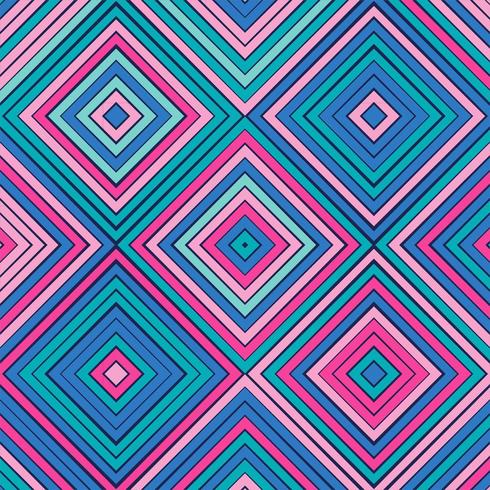 Abstract Colorful Geometric Pattern  vector