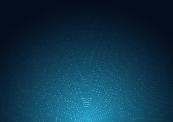 fondo azul oscuro con efecto de luz y brillo radial vector