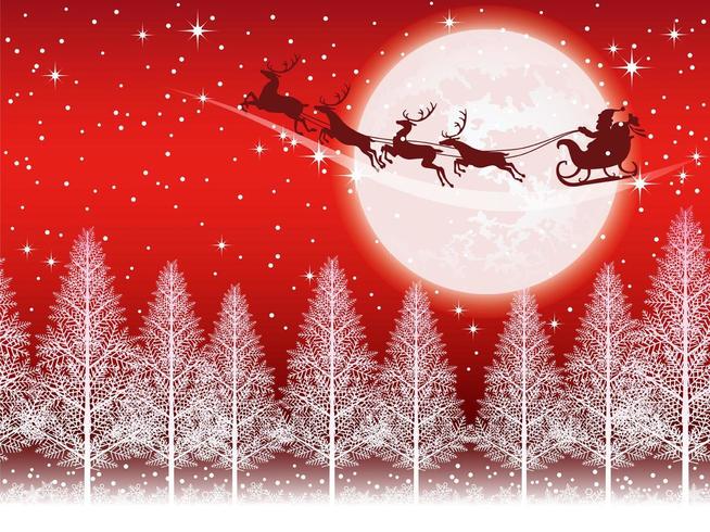 Seamless Christmas background  vector