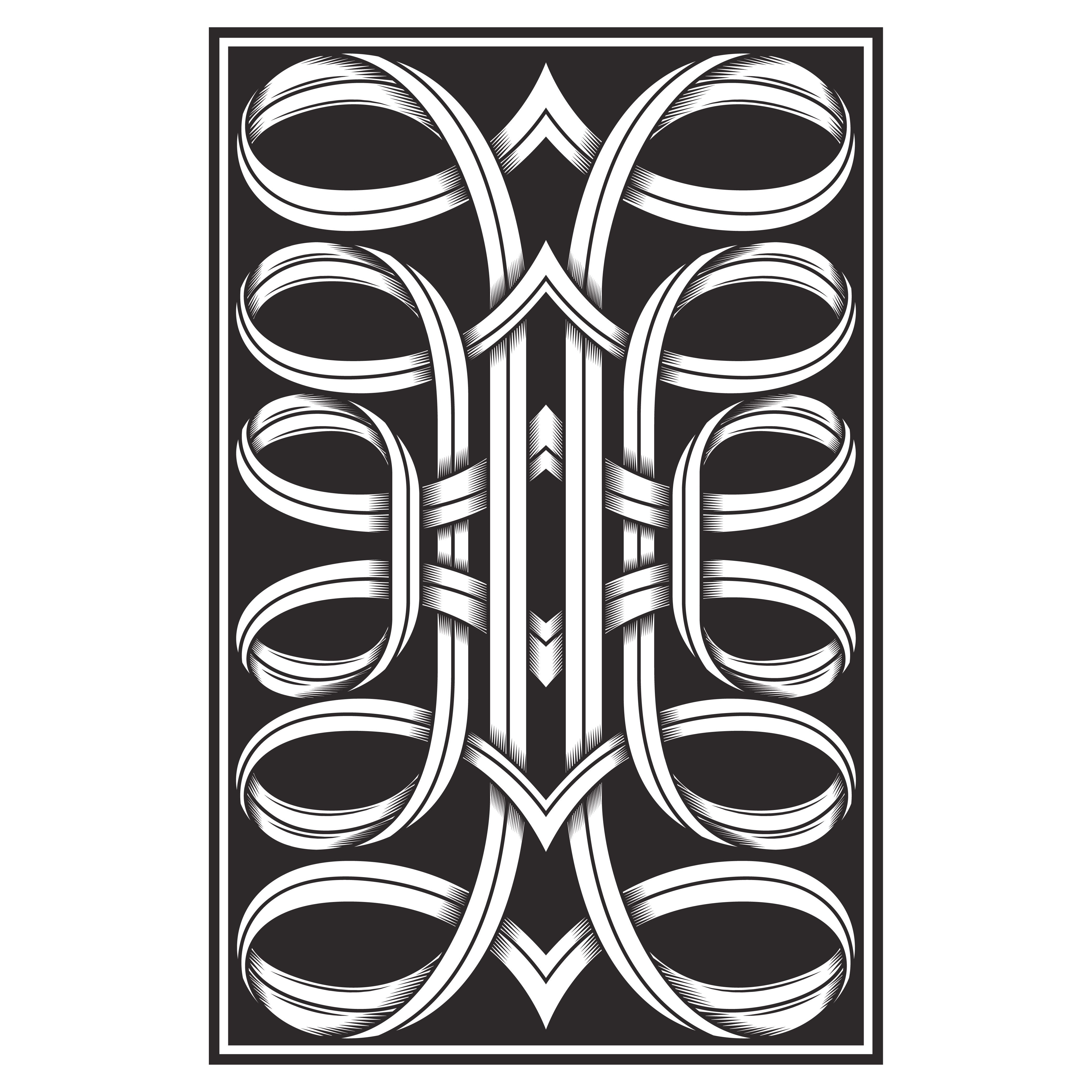 ornate-abstract-carved-ribbon-pattern-677935-vector-art-at-vecteezy