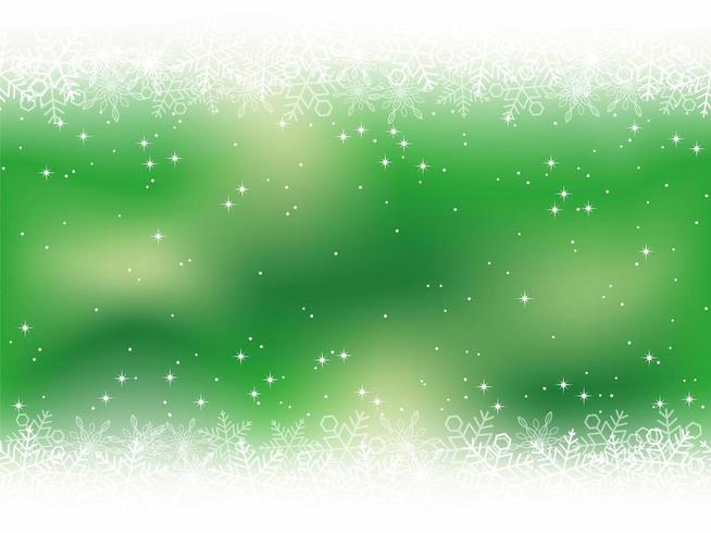 Seamless snowflakes background vector