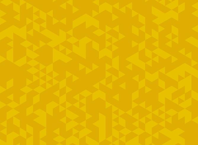 Abstract triangle yellow pattern  vector