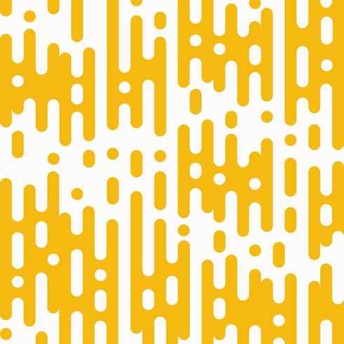 Abstract gold yellow rounded stripe line patter vector