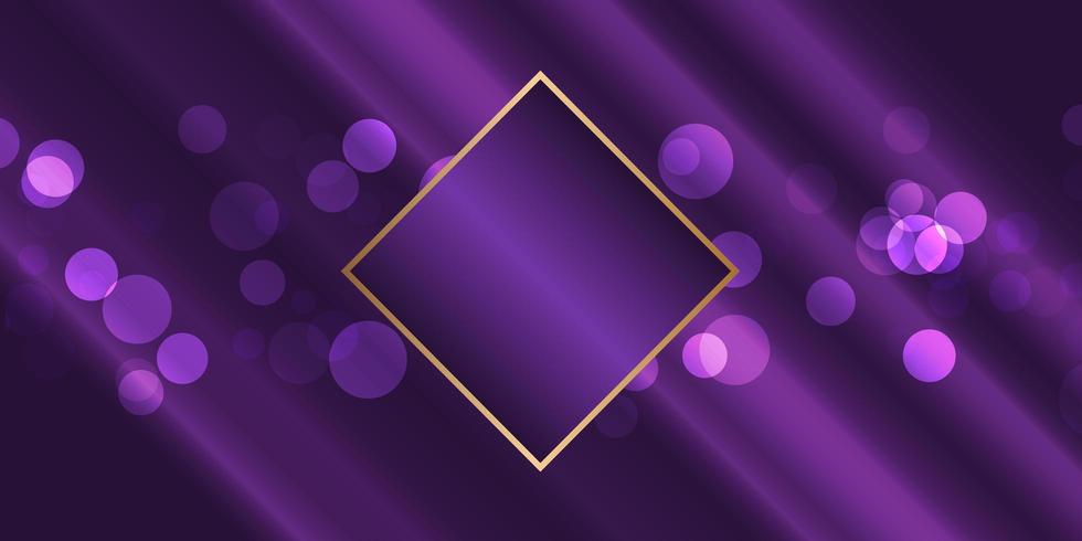 Purple Blur Lights banner vector