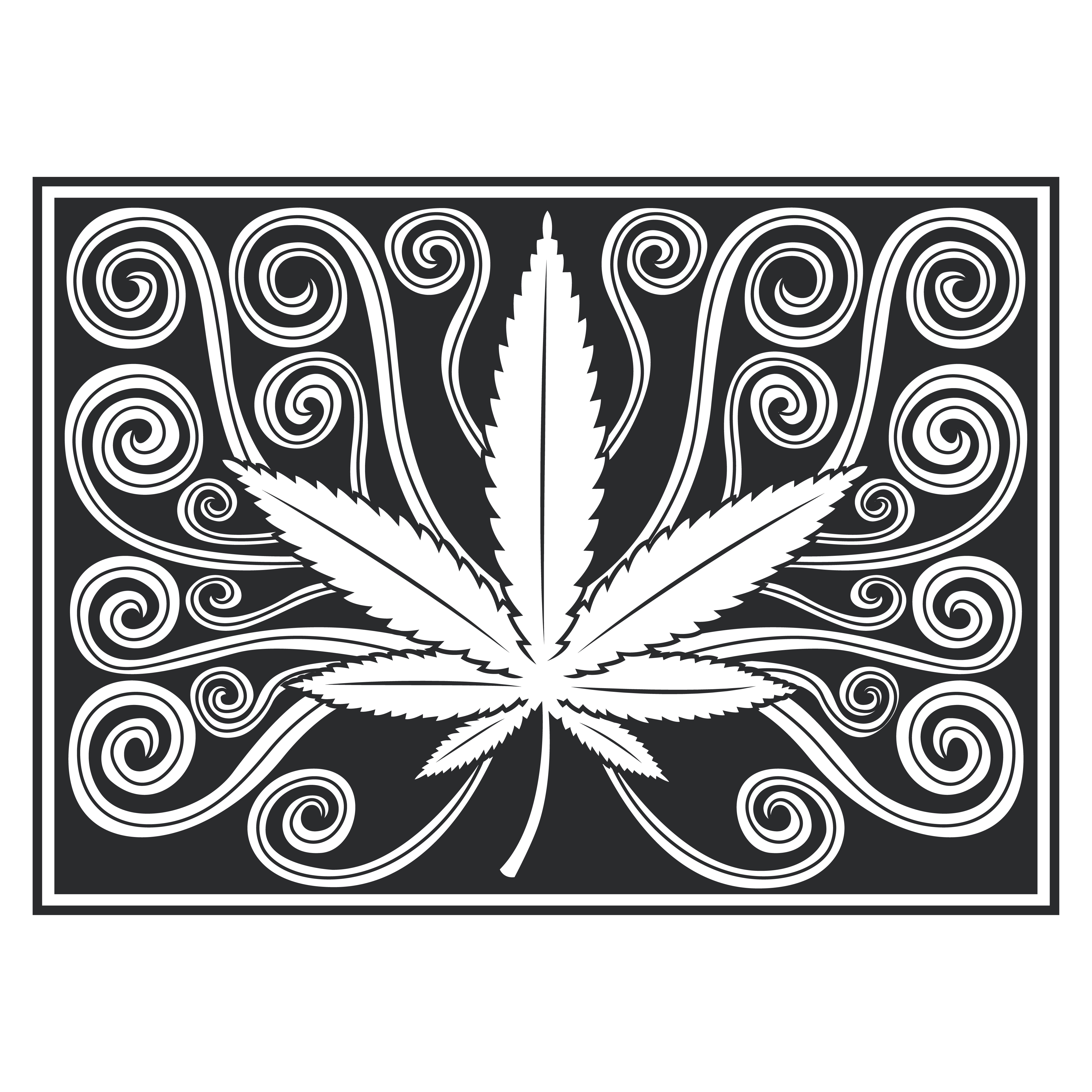 hemp-leave-botanical-carved-effect-pattern-678312-vector-art-at-vecteezy