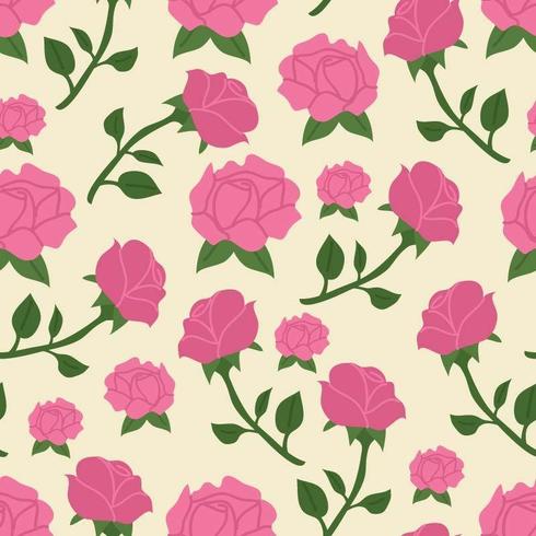 Floral Rose Pattern vector