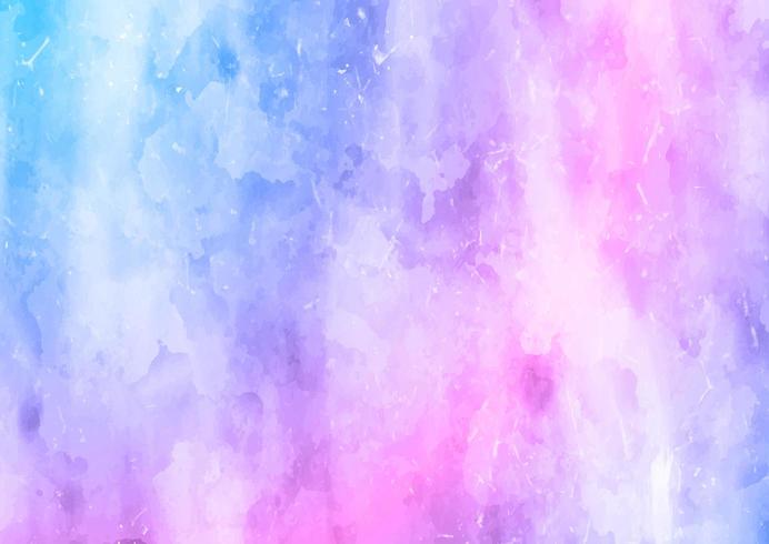 Blue and Pink Watercolor texture background vector