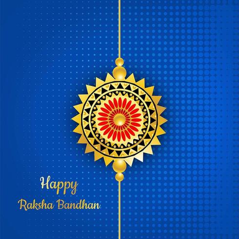 Fondo de raksha bandhan rakhi vector