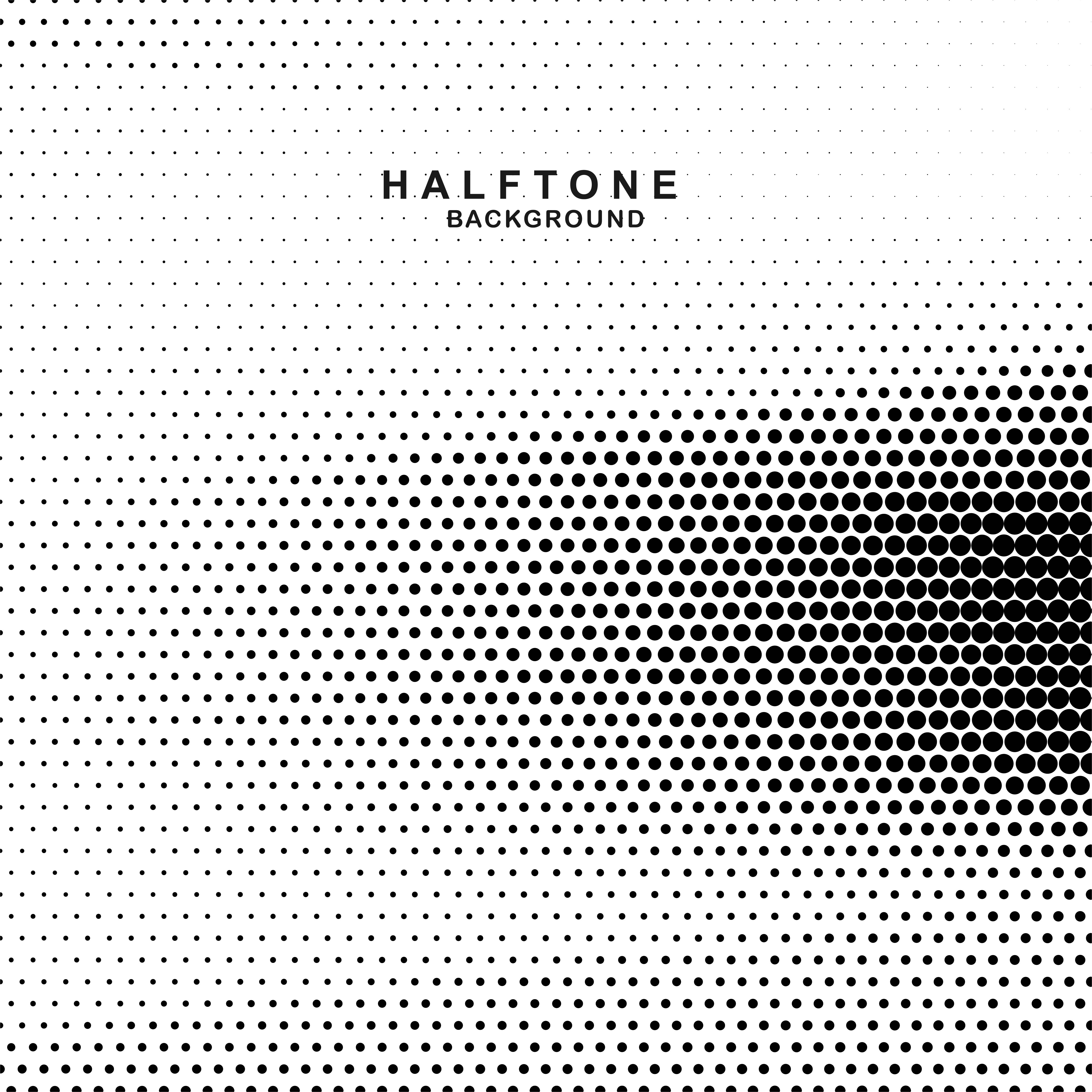 Various Size halftone dots 678727 Vector Art at Vecteezy