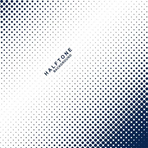 blue halftone dots background vector