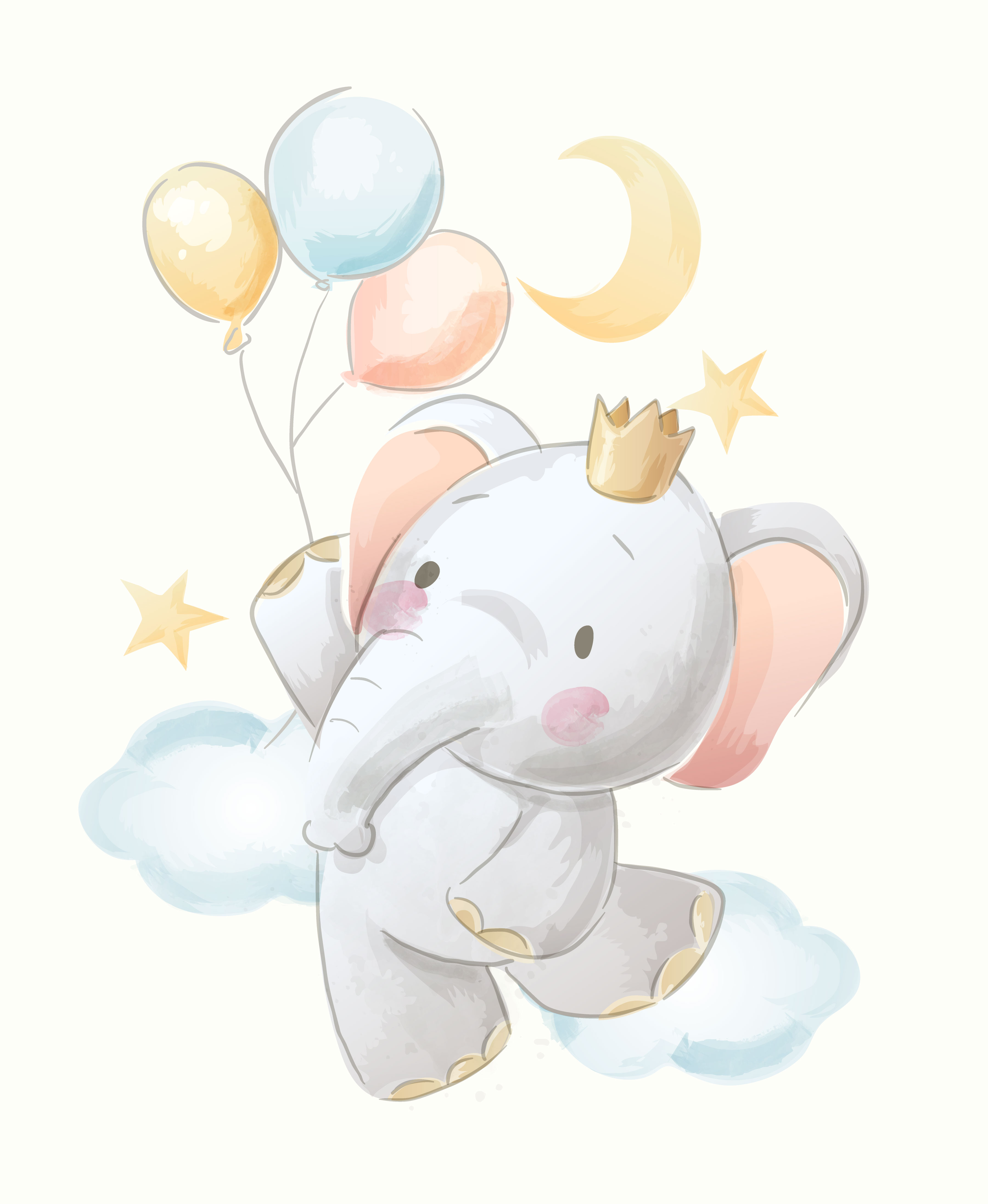 cute cartoon elephant and balloons illustration 678803 Vector Art at Vecteezy cute cartoon elephant and balloons illustration 678803 Vector Art at Vecteezy