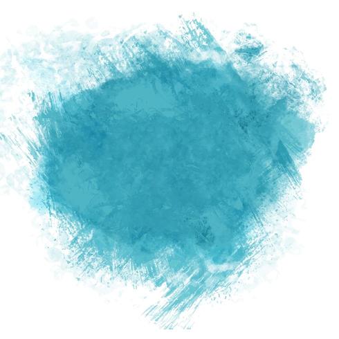 Teal watercolour splatter  vector