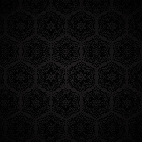 damask style pattern background vector
