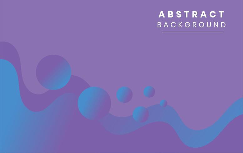 Violet Liquid Wave Abstract Background vector