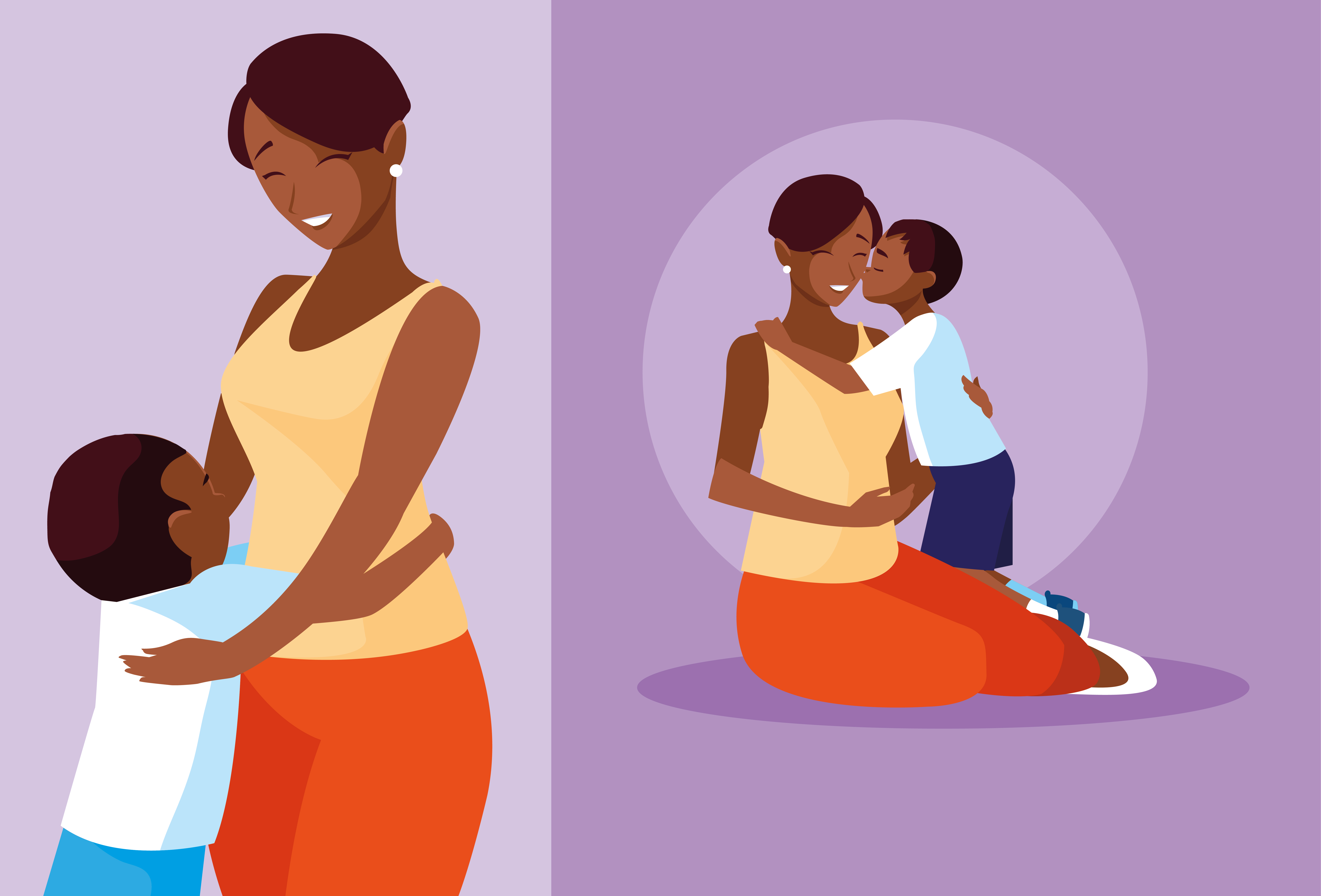 Free Free 217 Mother And Child Svg SVG PNG EPS DXF File