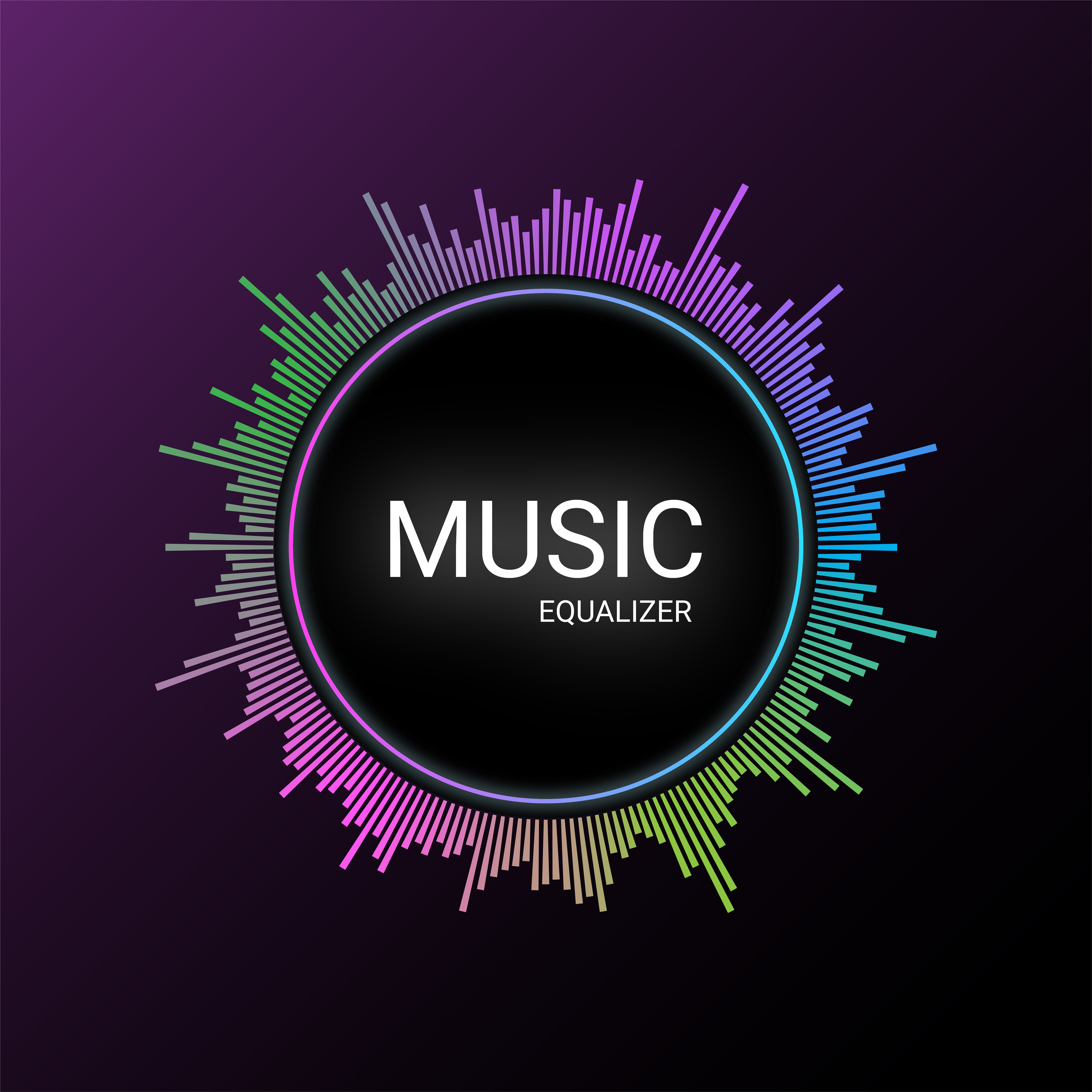 Music equalizer background 679535 Vector Art at Vecteezy