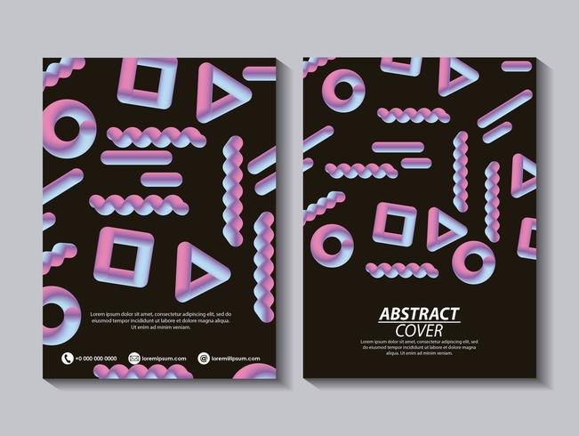 abstract covers fluids vector