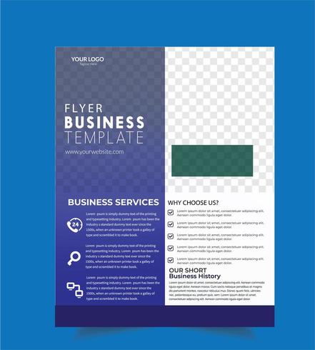 Corporate Business Flyer brochure  Design Template  vector