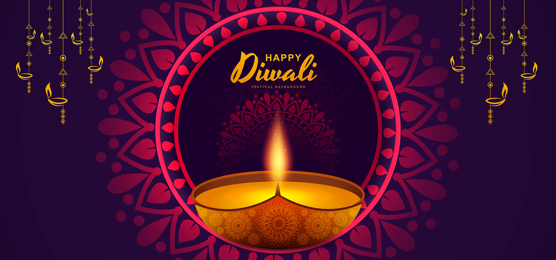 Diwali Wallpaper Vector Art, Icons, and Graphics for Free Download