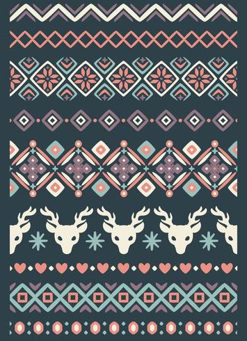 ugly sweater pattern  vector