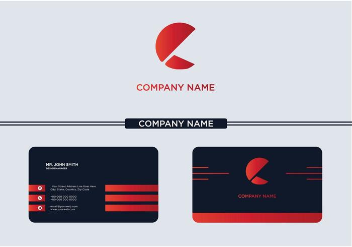 Creative Letter C Logo Company vector