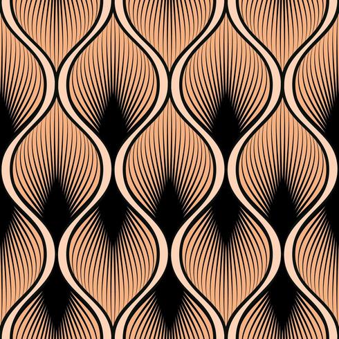 patrón de forma de pluma vector