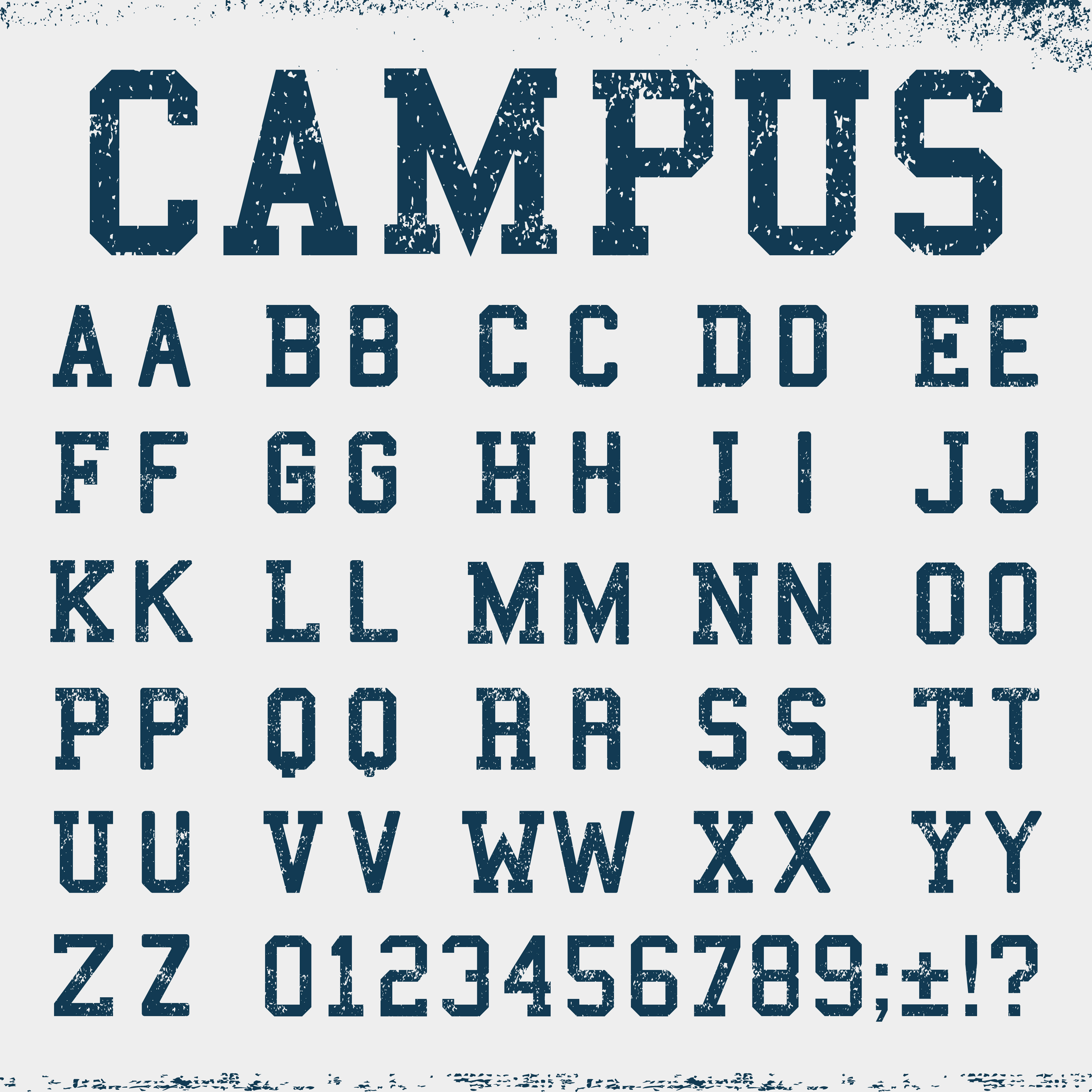 Varsity Font Svg College Font Svg Alphabet Svg So Fontsy Ph