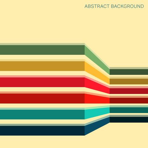Background with colored stripes vector
