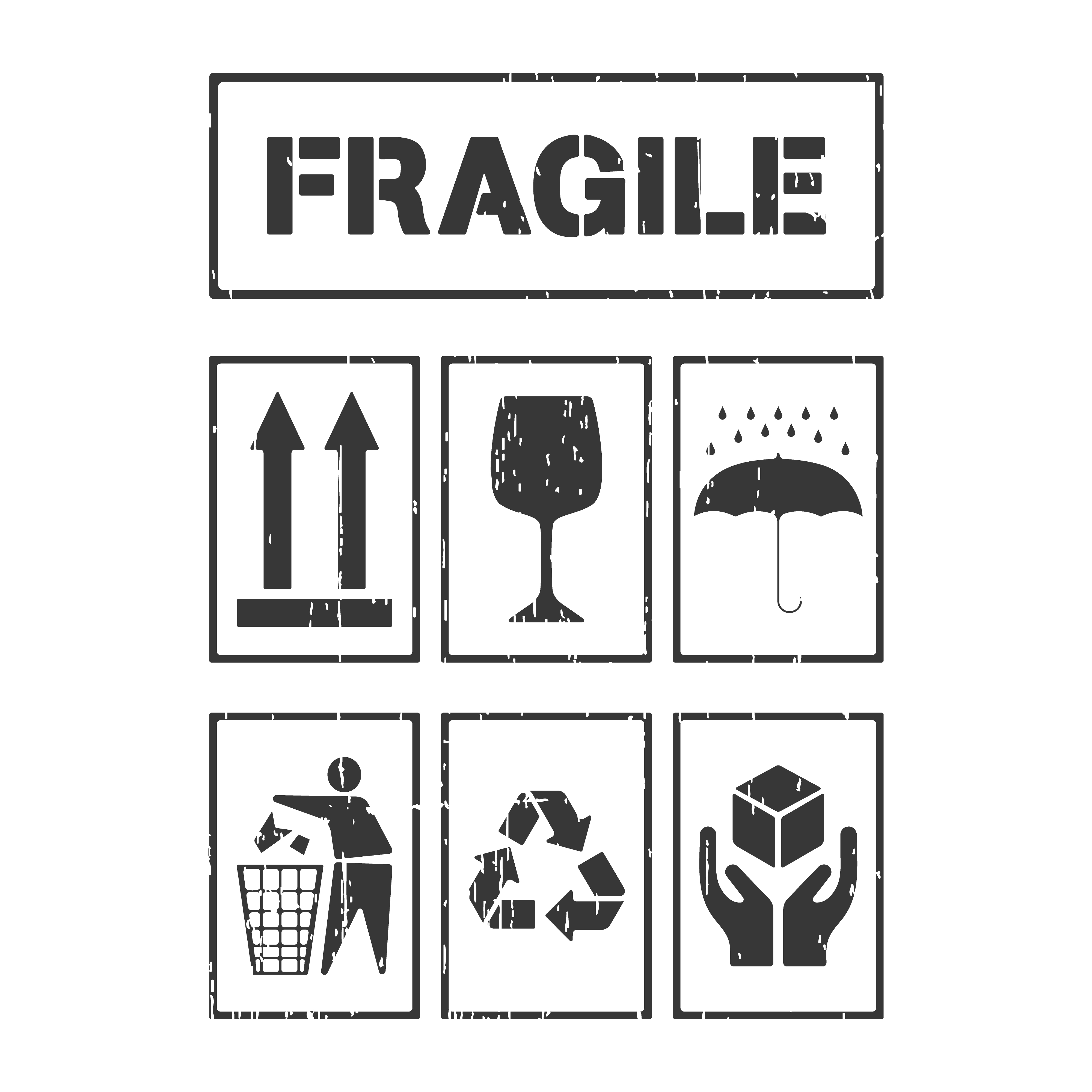 Package Handling Symbols