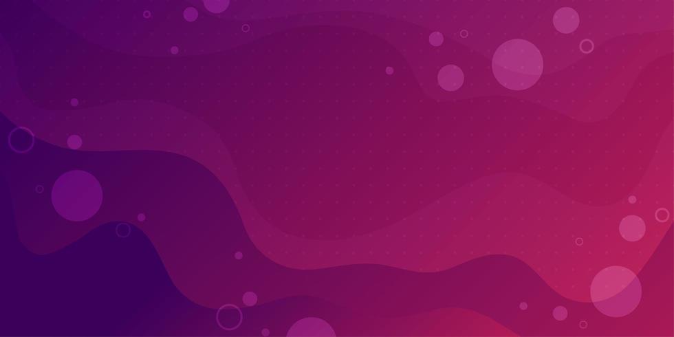 Purple pink abstract fluid shapes background  vector