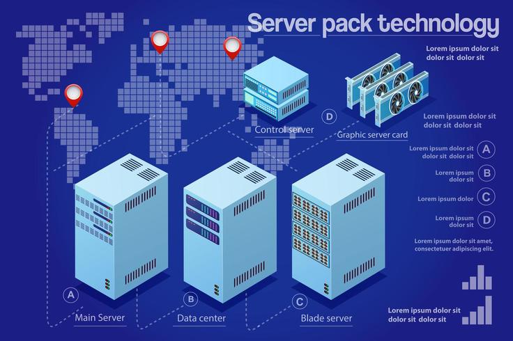 Computer 3d Isometric Pc vector