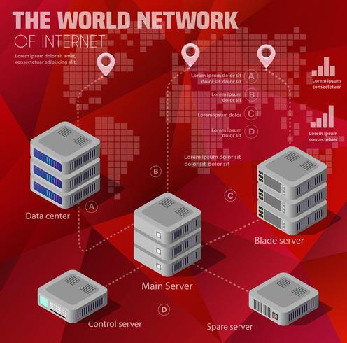 computer power server vector