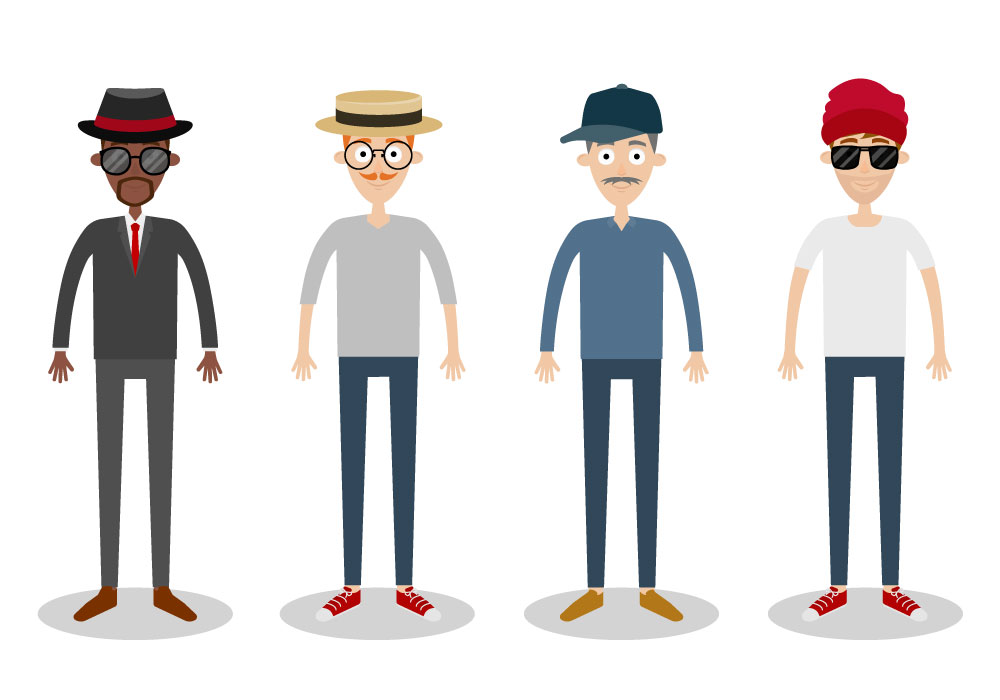 Set Of Men Standing On White Background Download Free Vectors Clipart Graphics Vector Art Set Of Men Standing On White Background Download Free Vectors Clipart Graphics Vector Art