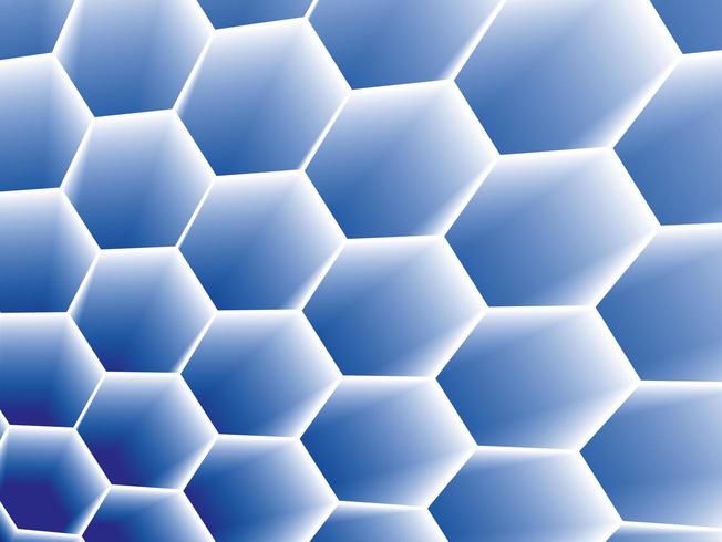 Honeycomb concept background on vector graphic art.