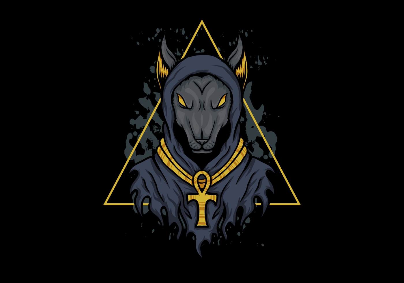 Ilustración del perro Anubis 682704 Vector en Vecteezy