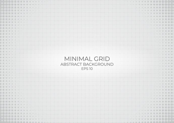 Minimal grid abstract background  vector