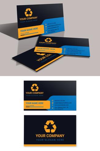 Corporate business card Template design vector