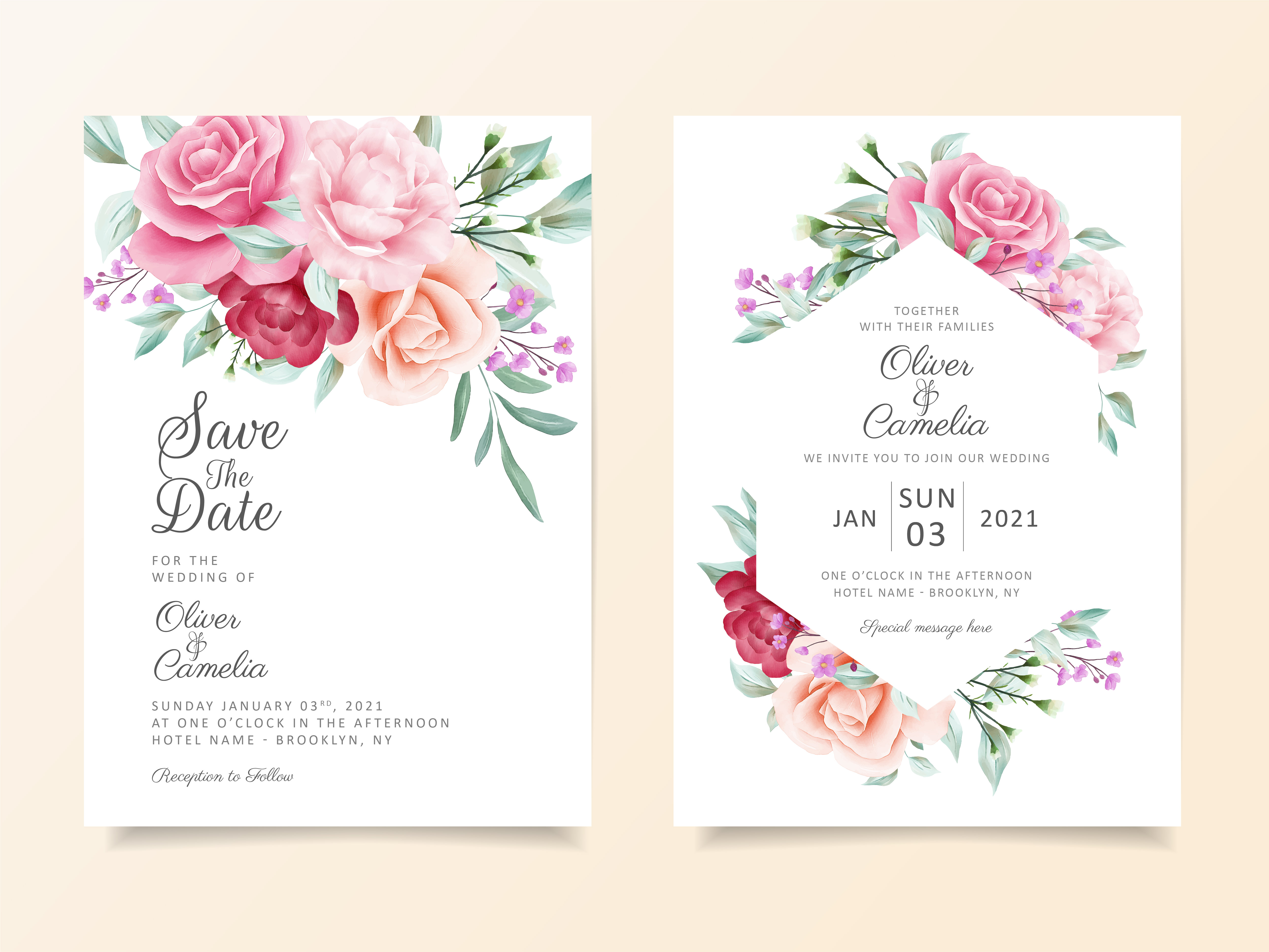 11+ Wedding Invitation Card Example Gif | Blog Jilbab Cewek