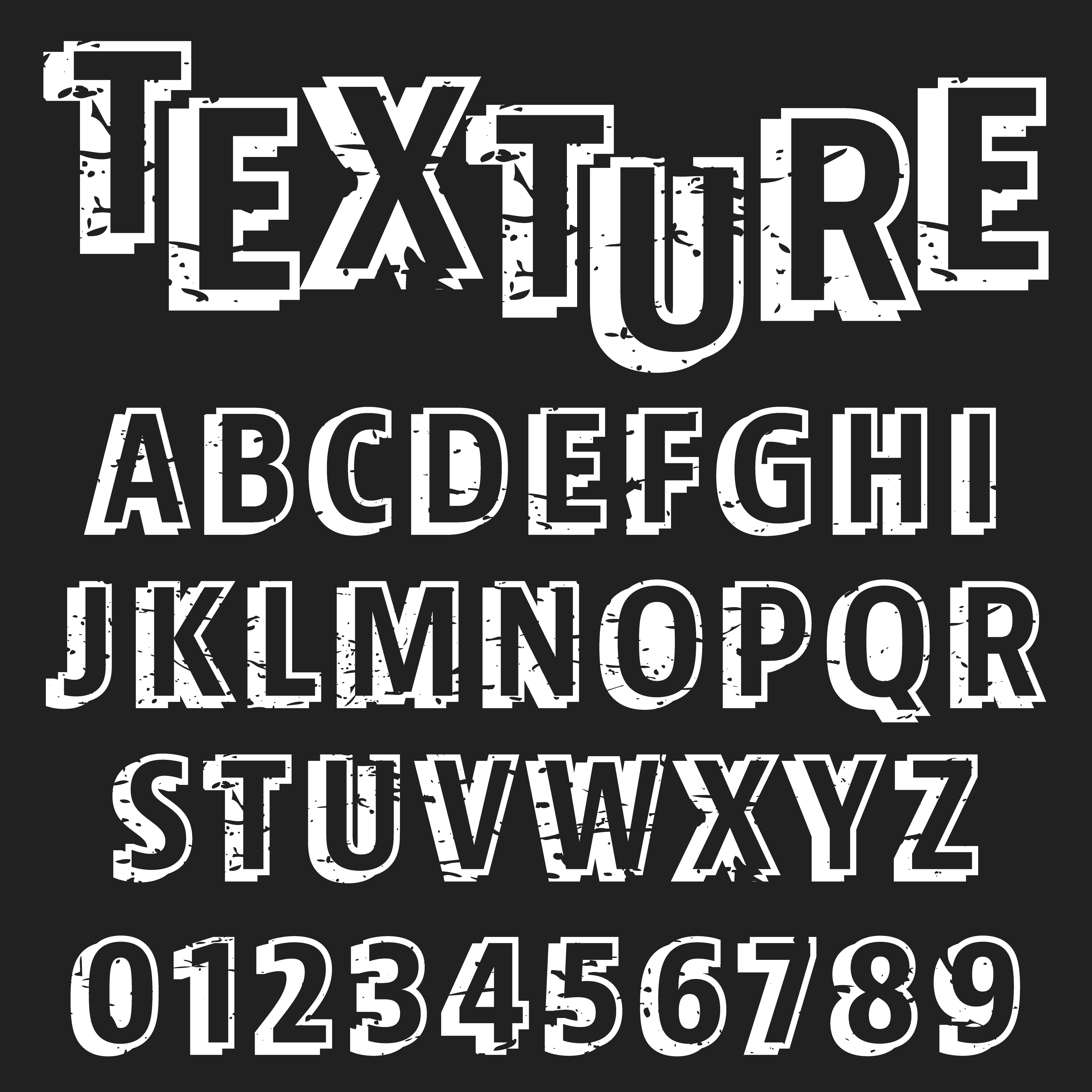 Alphabet font template 683333 Vector Art at Vecteezy Alphabet font template 683333 Vector Art at Vecteezy