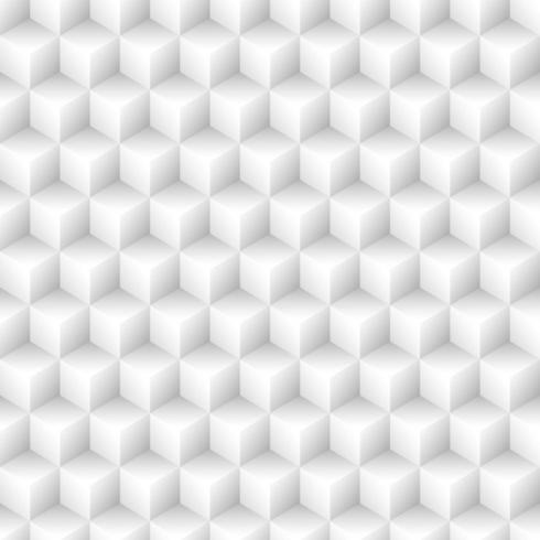Seamless cubes pattern background vector