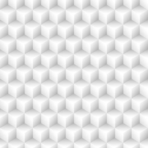 Seamless cubes pattern background vector