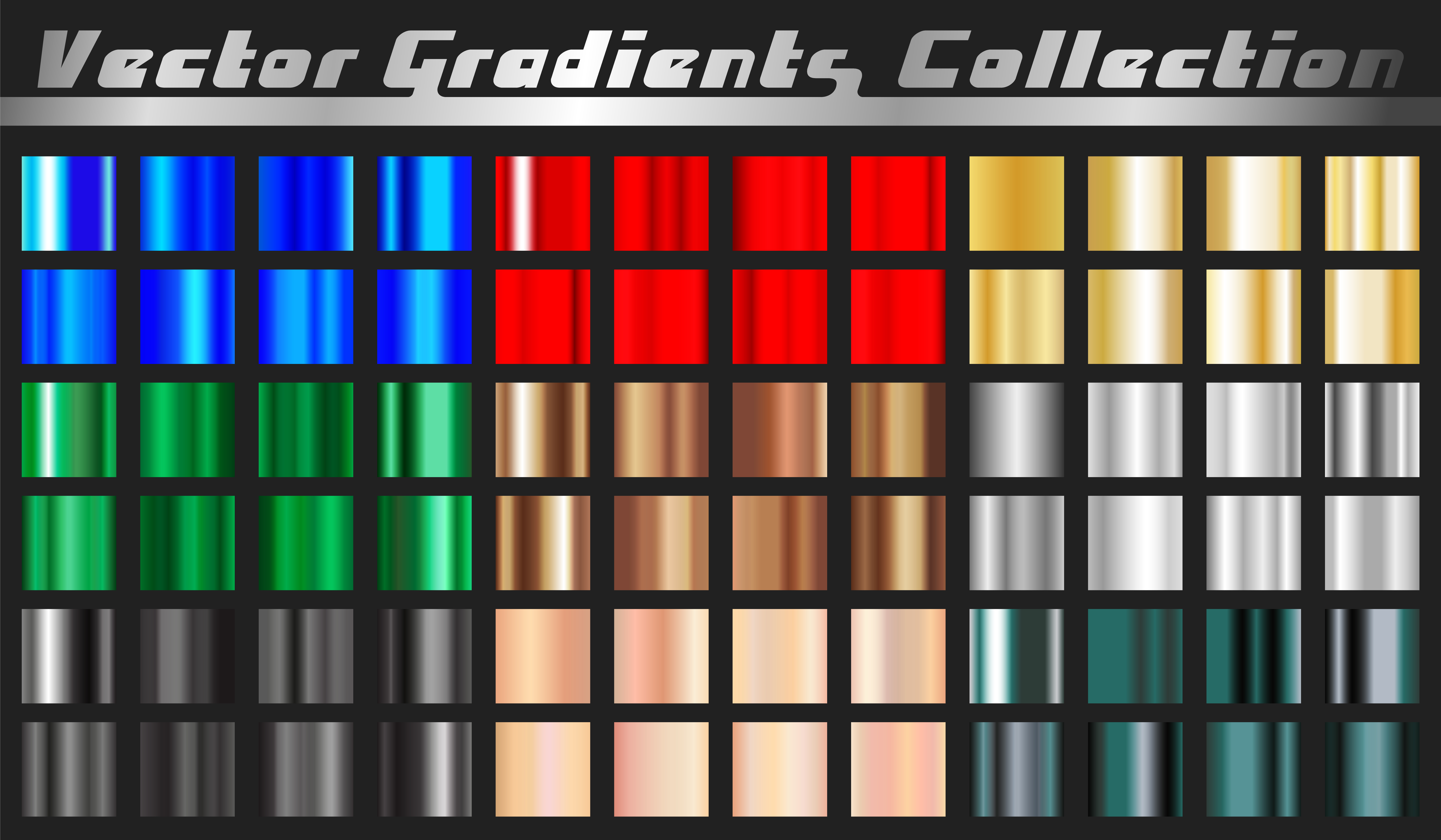 Gradient square set 683367 Vector Art at Vecteezy