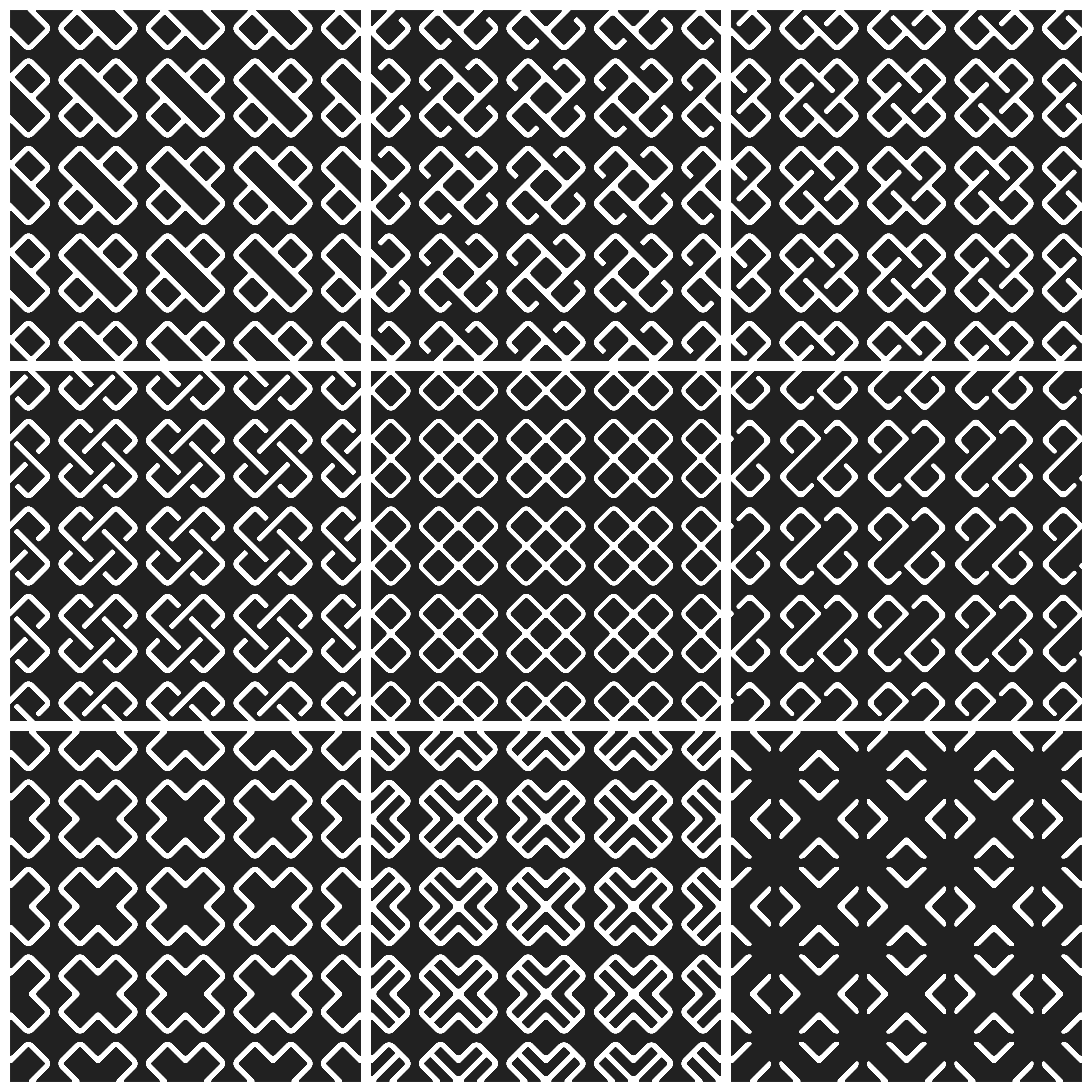 Black and white cross seamless background 683445 Vector Art at Vecteezy