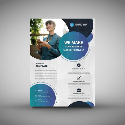 Corporate Brochure Template vector