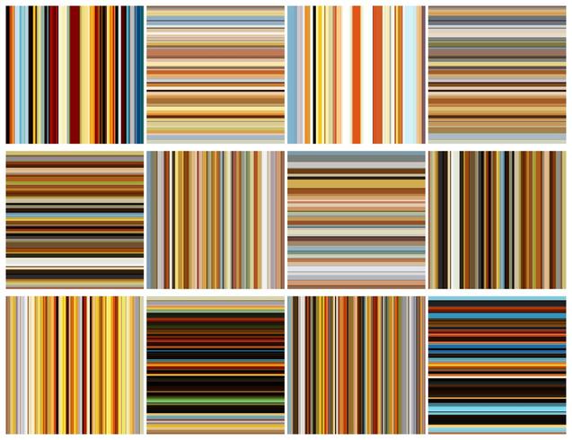 Seamless colorful stripes background vector