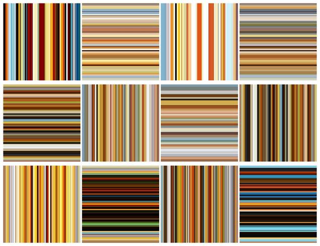 Seamless colorful stripes background vector