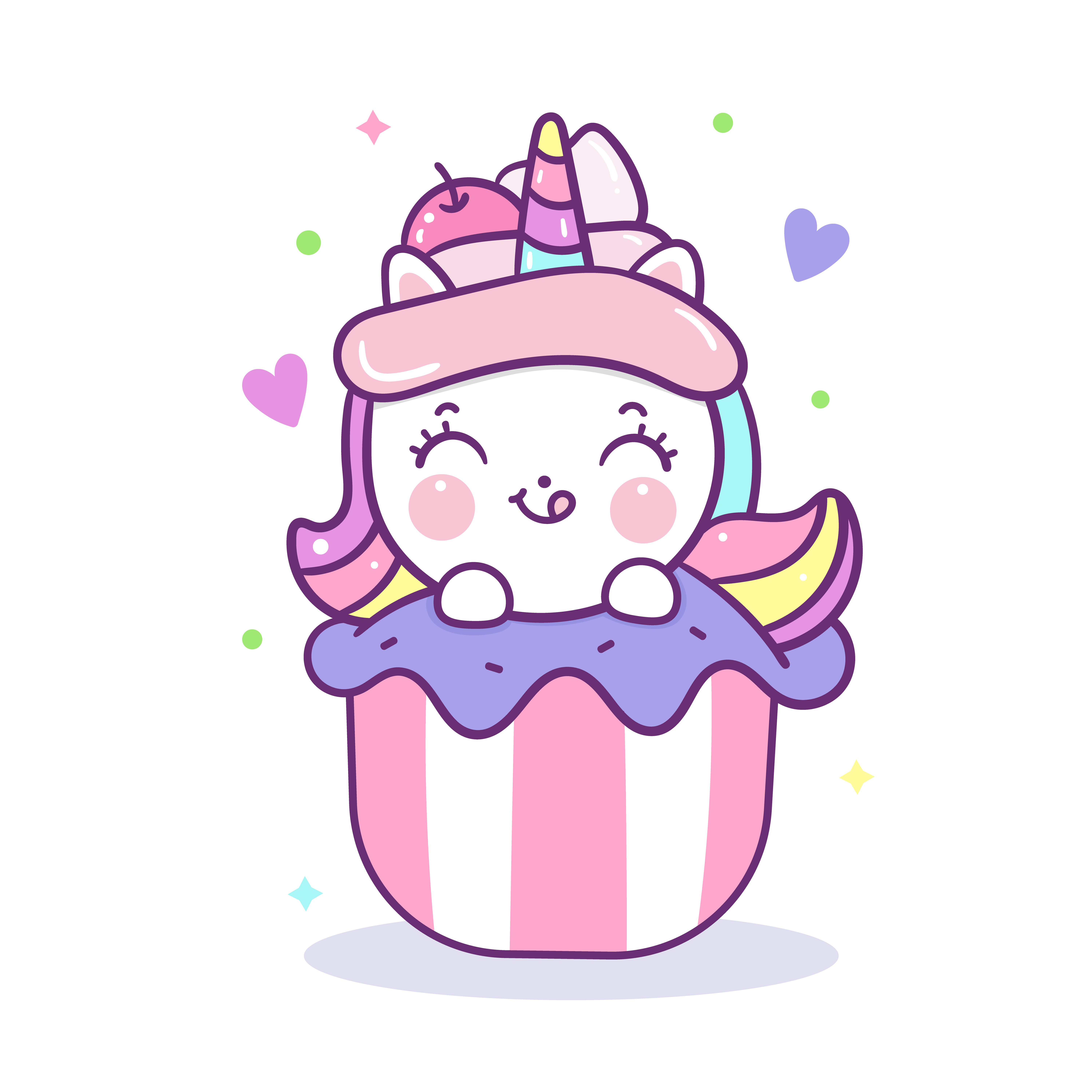 Kawaii Cupcakes superando dibujos animados de hadas de unicornio, postre de comida para niños de color pastel 683993 Vector en Vecteezy Kawaii Cupcakes superando dibujos animados de hadas de unicornio, postre de comida para niños de color pastel 683993 Vector en Vecteezy
